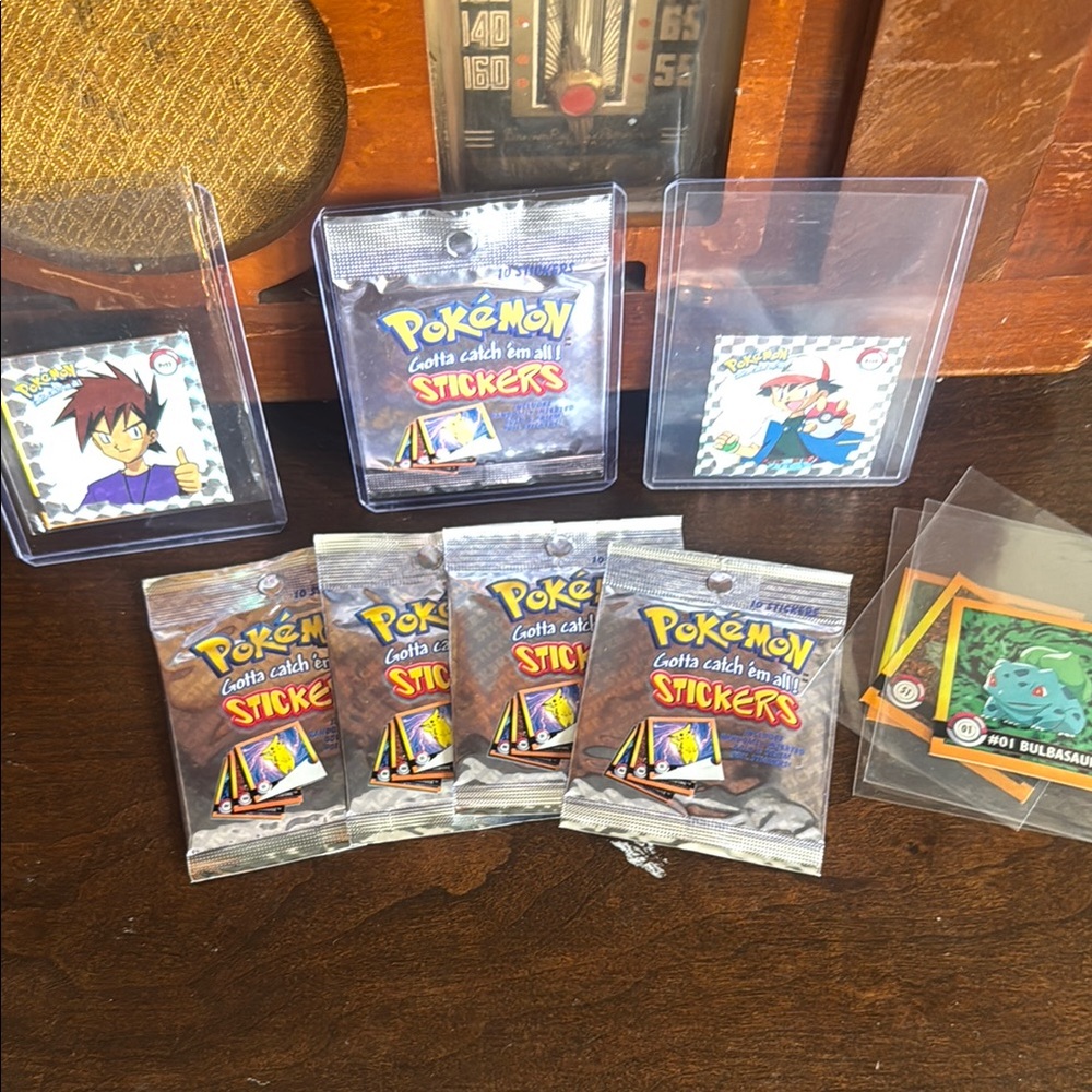 Pokémon Sticker ,Tattoo bundle and some odds and ends.